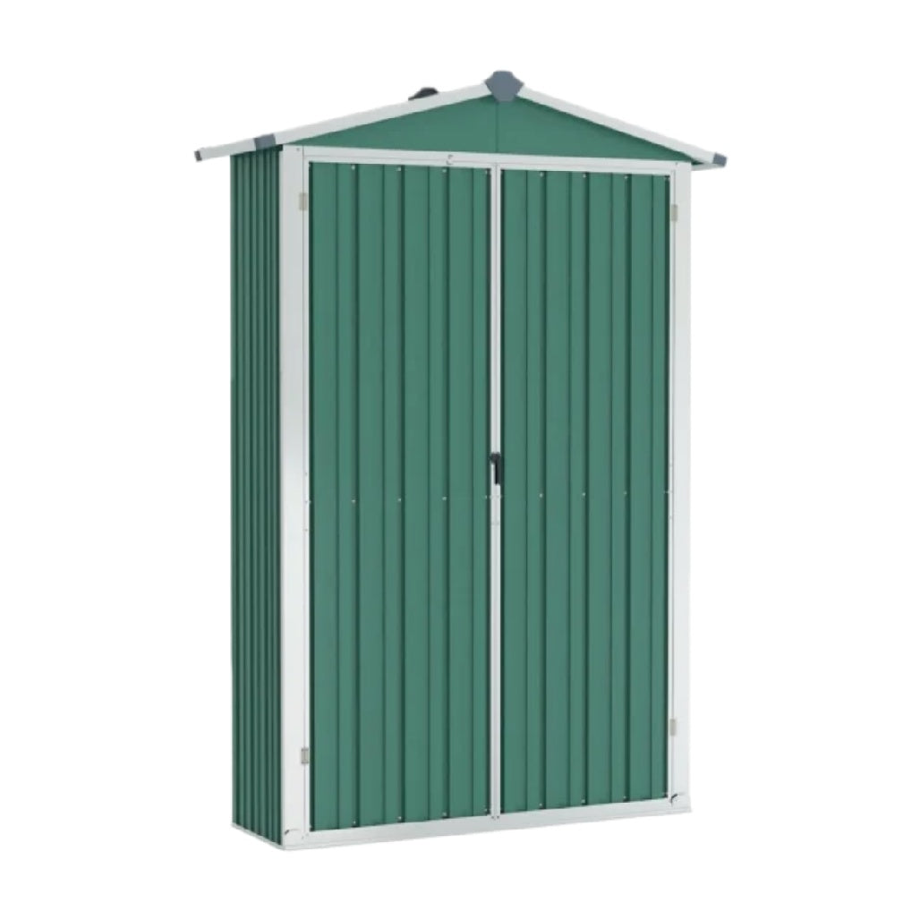 屋外収納キャビネット 軽量アルミニウム製 - 100 x 50 x 180